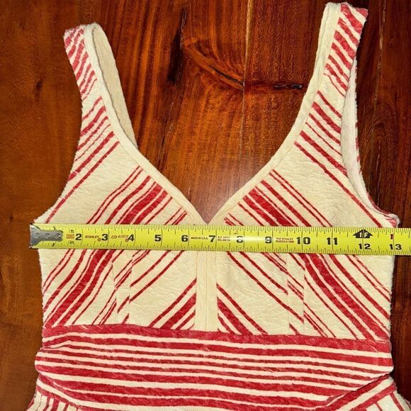 Anthropologie Sweet Sinammon Anthro Poppy Striped Dress Vintage Riviera Sz S - Picture 9 of 16